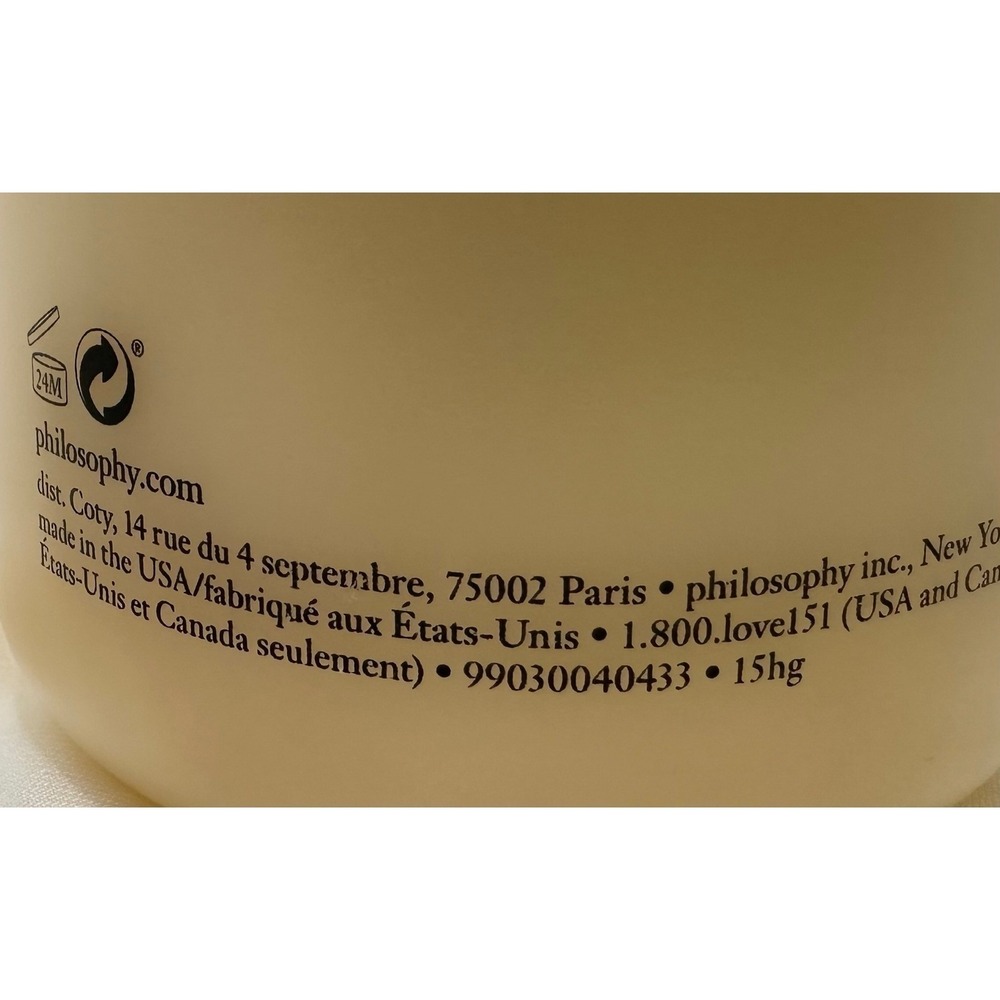 32 oz Philosophy Lemon Custard 3-in-1 Shampoo Shower Gel & Bubble Bath w/ Pump - Picture 4 of 4